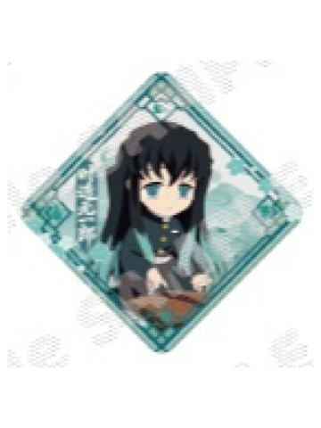 时透无一郎钻石型徽章-中国版乐器系列