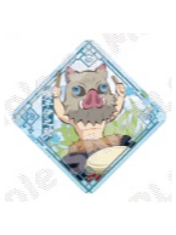 嘴平伊之助钻石型徽章-中国版乐器系列