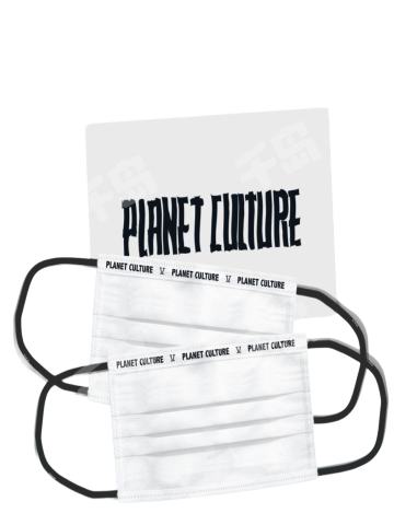 白色·行星文化口罩(2025款)