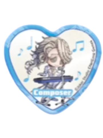 作曲家心吧唧-c107系列Q版