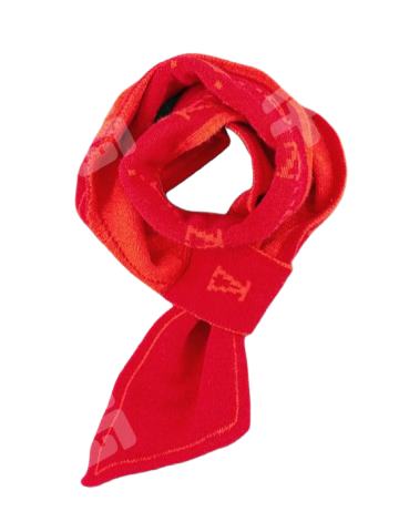 行星文化围巾2026C红色