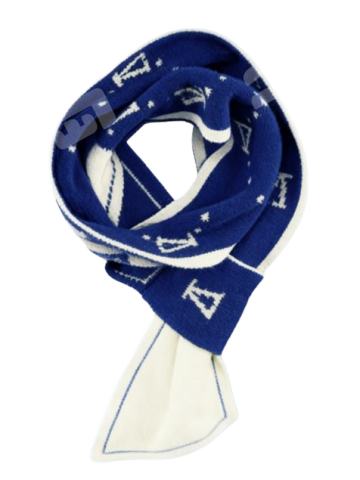 行星文化围巾2026B深蓝色