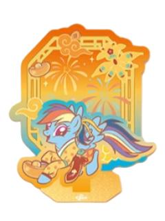 云宝双插立牌-闪耀派对快闪新年系列