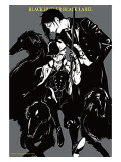 夏尔&塞巴斯蒂安1金属明信片-Drawing系列