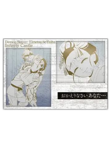 狛治&恋雪4金属邮票风小卡-无限城篇DINING餐厅第一章第四期