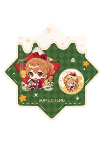 苏沐橙徽章-圣诞绮愿系列