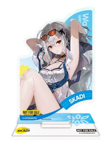 斯卡蒂(驭浪WR04 VER.)半身立牌-明日方舟旗舰店特典