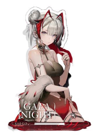 W(庆典之夜VER.)半身立牌-明日方舟旗舰店特典