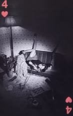 26台历扑克牌 红桃4