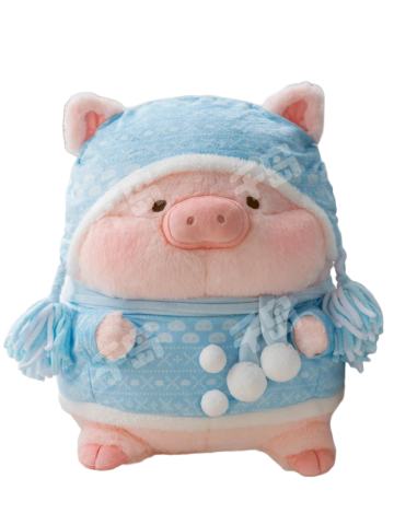 冬季Lu35cm毛绒公仔