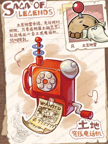 土地有线电话机