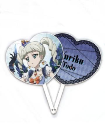 藤堂尤里卡（心形扇子）-动画角色海报周边系列