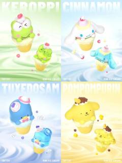 三丽鸥家族MINI甜筒系列萌粒-资料图