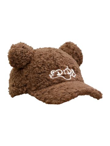 DIDI冬日么么茶系列羊羔绒棒球帽