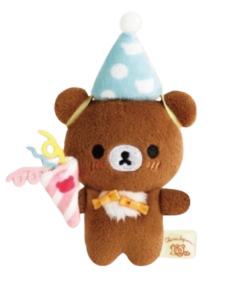 茶小熊 十周年生日帽手玉