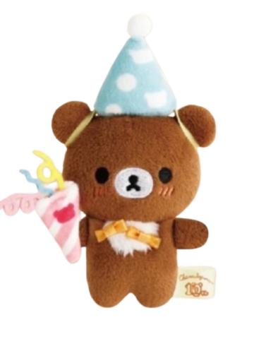 茶小熊 十周年生日帽手玉