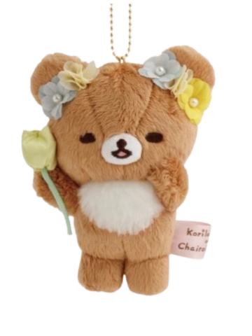 茶小熊 花花集市挂件