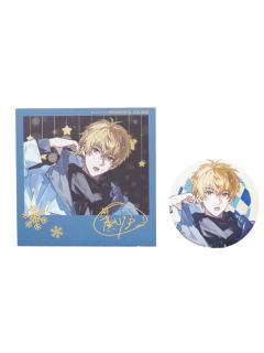 黄少天六等赏马口铁徽章套组1-悠然假期系列