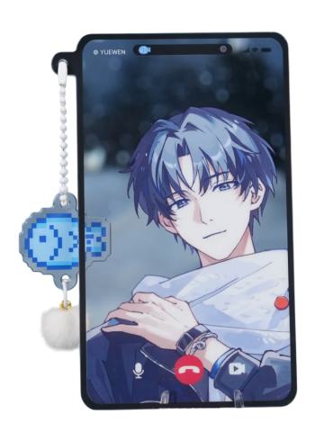 喻文州七等赏亚克力挂件贴纸套装-悠然假期系列