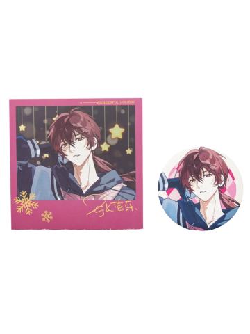 张佳乐六等赏马口铁徽章套组1-悠然假期系列