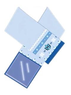 蓝雨三等赏战队围巾-悠然假期系列