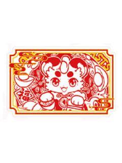 皮皮冰箱贴-窗花系列