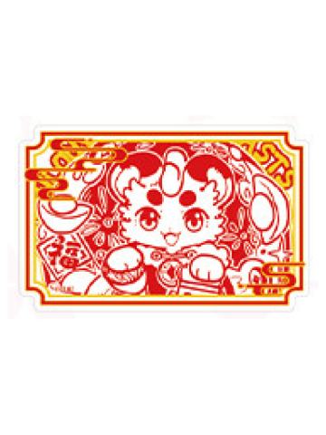 皮皮冰箱贴-窗花系列