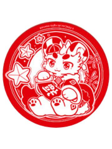 七十七徽章-窗花系列