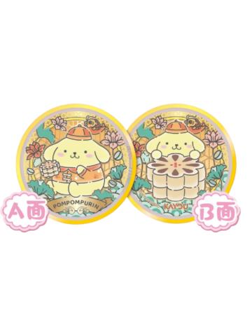 布丁狗(隐藏款)双面糖果徽章-卡游缤纷茶歇系列