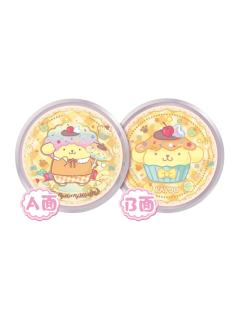 布丁狗(奶油款)双面糖果徽章-卡游缤纷茶歇系列