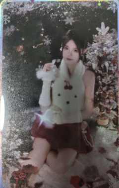 鲍雨欣 绛雪星愿主题纪念闪卡