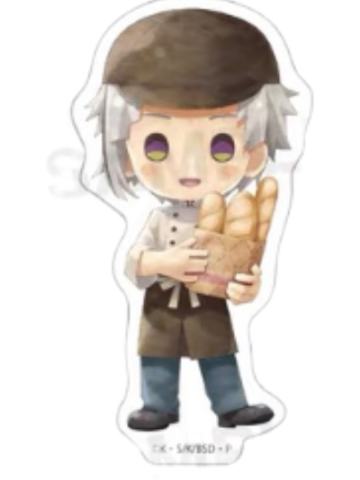 中岛敦贴纸-绘本风面包店Q版系列