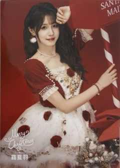 蒋夏羽 25圣诞主题生写ver.B