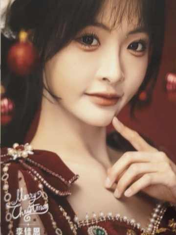 李佳恩 25圣诞主题生写ver.A