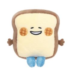 面包迷你坐姿玩偶-突然变得很强系列-资料图