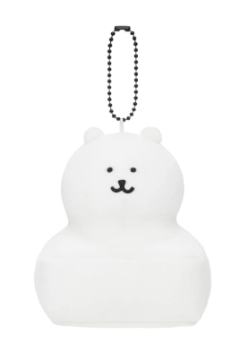 年糕自嘲熊毛绒挂件