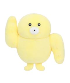 黄色肌肉人迷你坐姿玩偶-突然变得很强系列-资料图