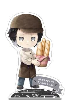 芥川龙之介立牌-绘本风面包店Q版系列