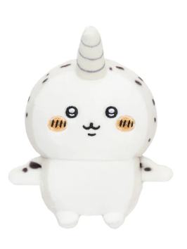 独角鲸迷你坐姿玩偶-突然变得很强系列