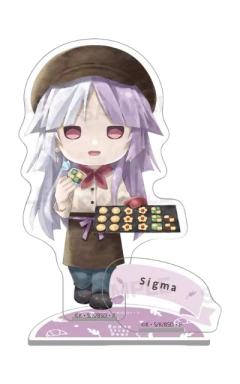 西格玛立牌-绘本风面包店Q版系列