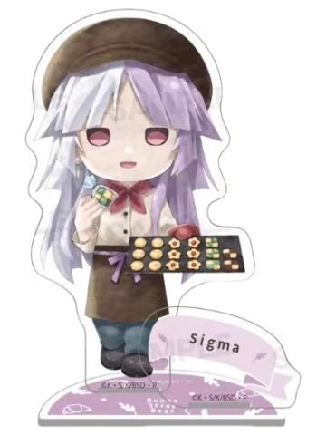 西格玛立牌-绘本风面包店Q版系列