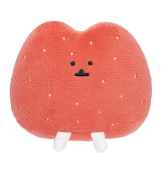 草莓迷你坐姿玩偶-突然变得很强系列