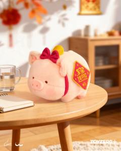  罐头猪LuLu经典系列 - 运财LuLu毛绒公仔