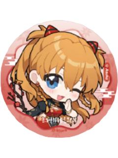 惣流·明日香·兰格雷Q版徽章-落花盈裳新中式主题快闪特别配色款