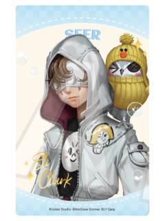 先知烫金透卡-LINE FRIENDS快闪