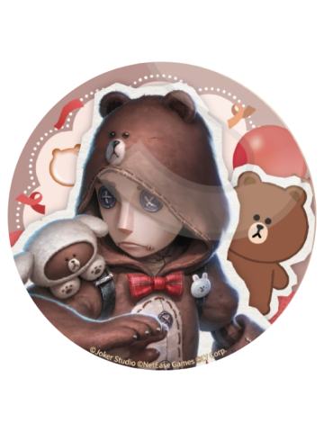 佣兵正比徽章-LINE FRIENDS快闪