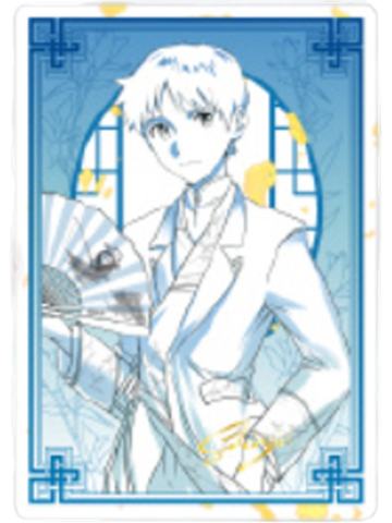 碇真嗣1收藏卡-落花盈裳新中式主题快闪线稿系列