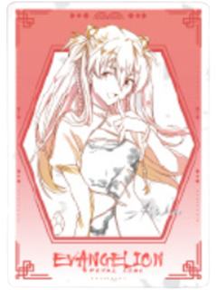 惣流·明日香·兰格雷2收藏卡-落花盈裳新中式主题快闪线稿系列