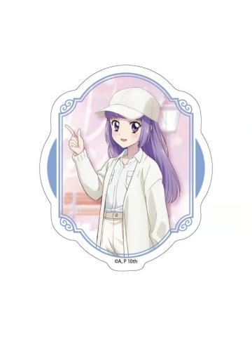 冰上堇（贴纸）-白色针织系列