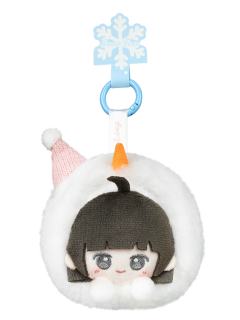 乔苓雪球手机毛绒挂件-绒绒冬日系列